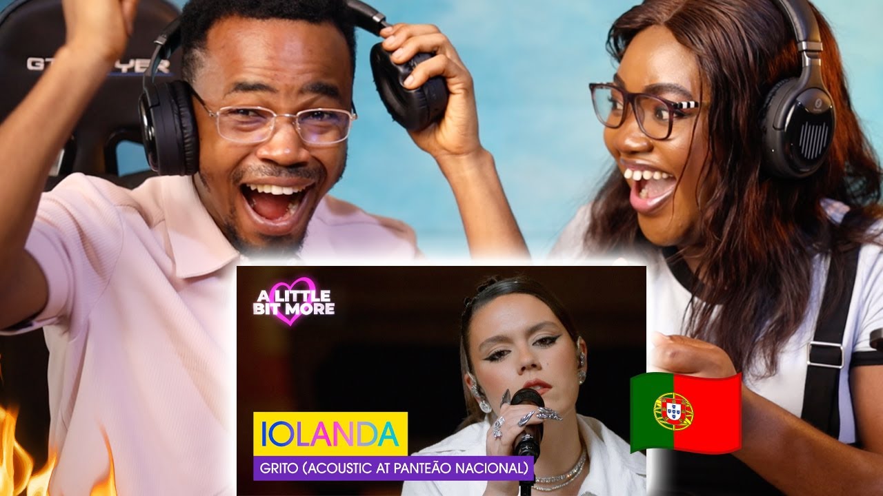iolanda - Grito Acoustic at Panteão Nacional  Portugal 🇵🇹  #EurovisionALBM REACTION