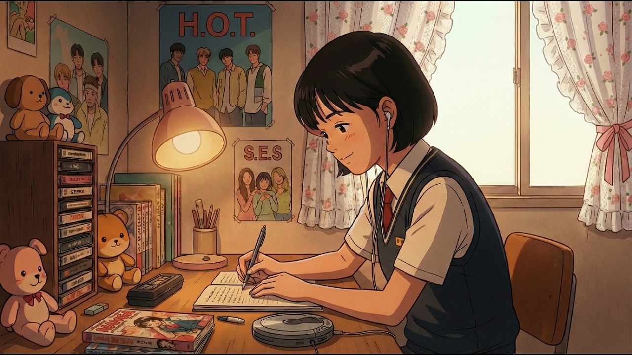 하루를 내려놓는 시간 l Lo-fi 힐링 연주곡 #1 │ 1990~2000s 감성 힐링과 휴식 그리고  집중 음악/연주곡