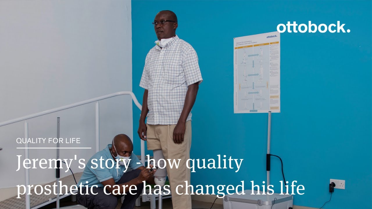 Jeremy's story - how quality prosthetic care has changed his life | Ottobock