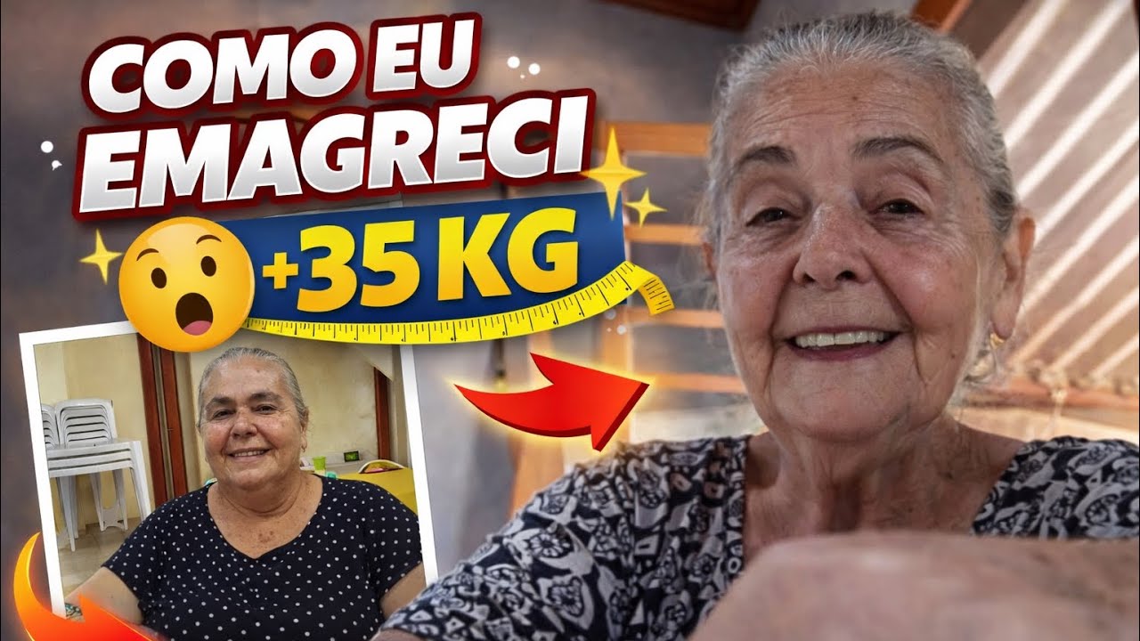 Como eu emagreci 35 quilos!
