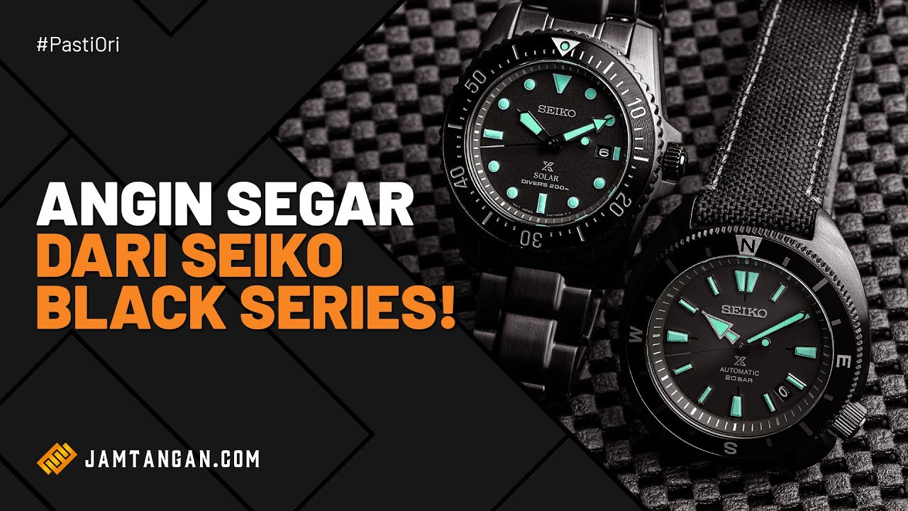 WARNA BARU MAKIN GAHAR! Review Seiko Black Series Night Vision