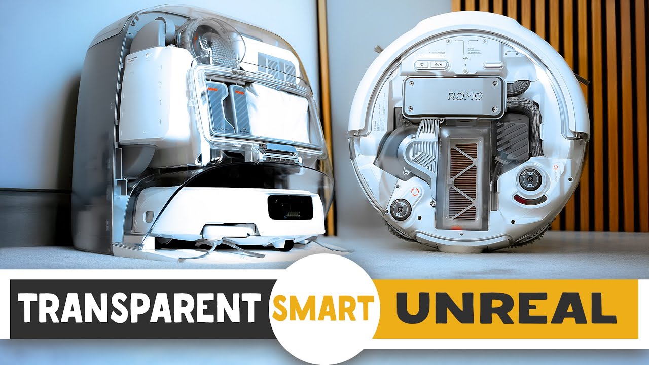 DJI’s FIRST Robot Vacuum Is a Monster! (Full Review of ROMO P)