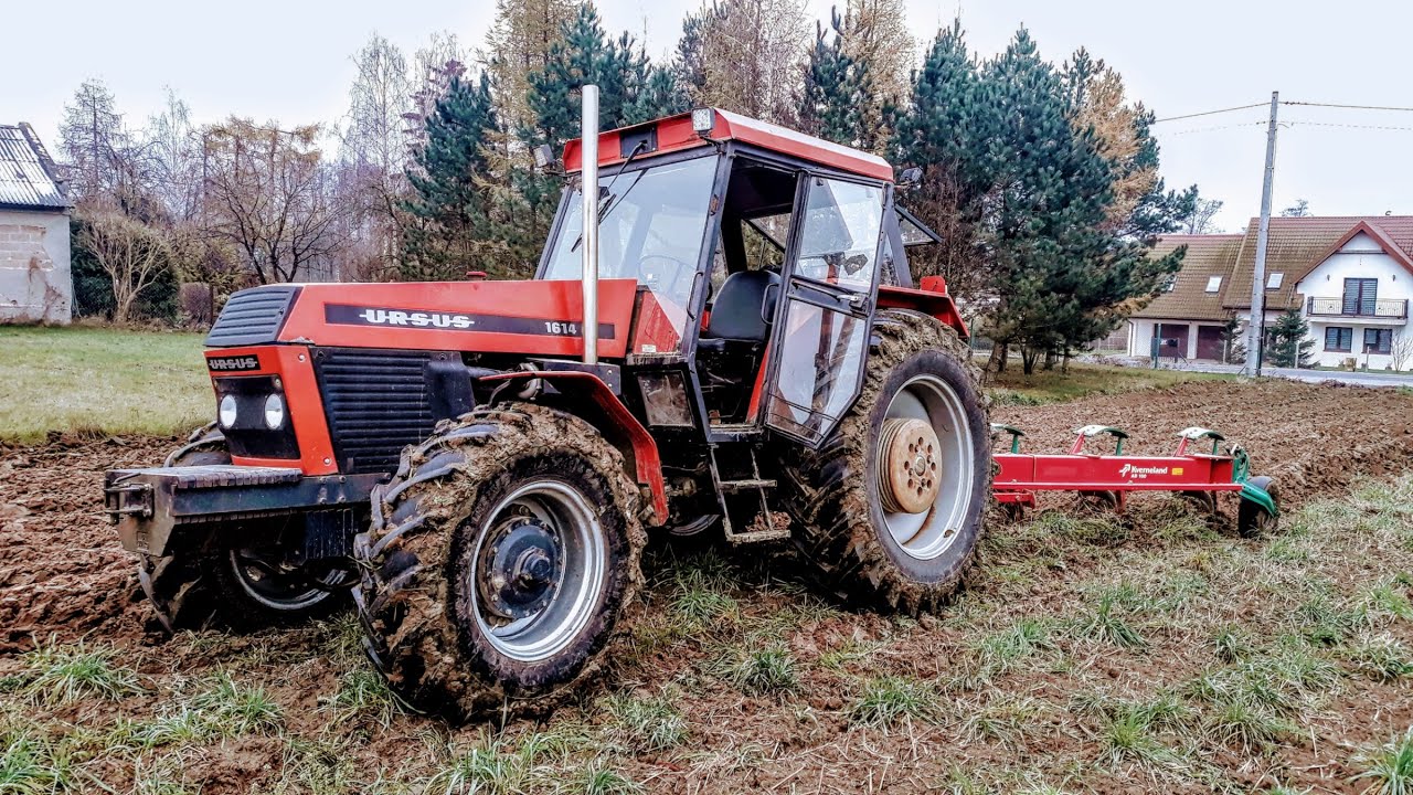☆Orka 2023!☆ 6-stka na przelocie! ☆URSUS 1614+ Kverneland AB100! Engine sound