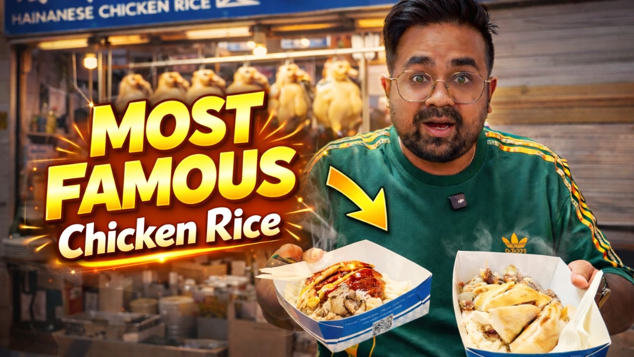 LEGENDARY Chicken Rice | Iconic Foods In Singapore Ep.4 | Tian Tian Hainanese Chicken Rice
