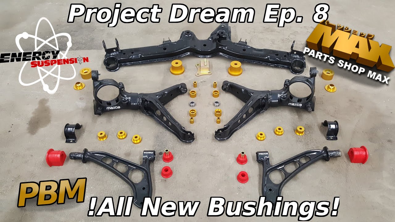 How to Install New Bushings RX7 FC (Project Dream Ep. 8)