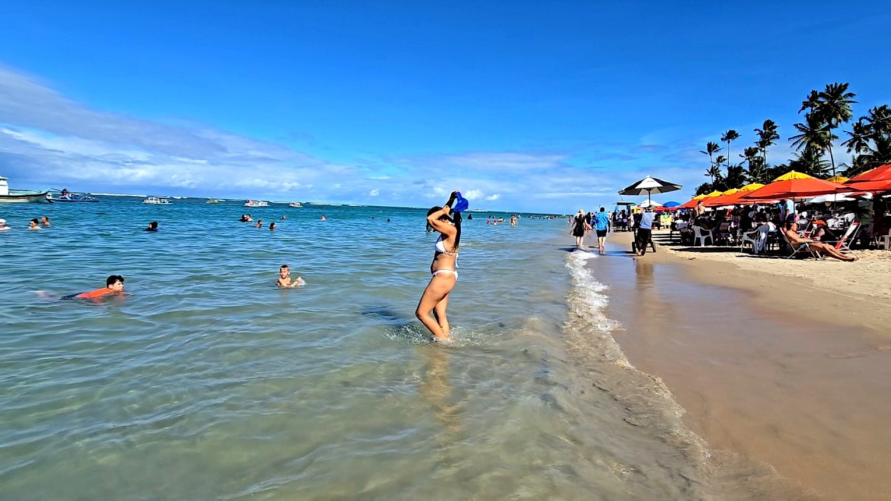 PRAIA DE PORTO DE GALINHAS PREÇO DE ALIMENTOS 12 DE JUNHO 2025 IVERNO CHUVA PERNAMBUCO BRASIL
