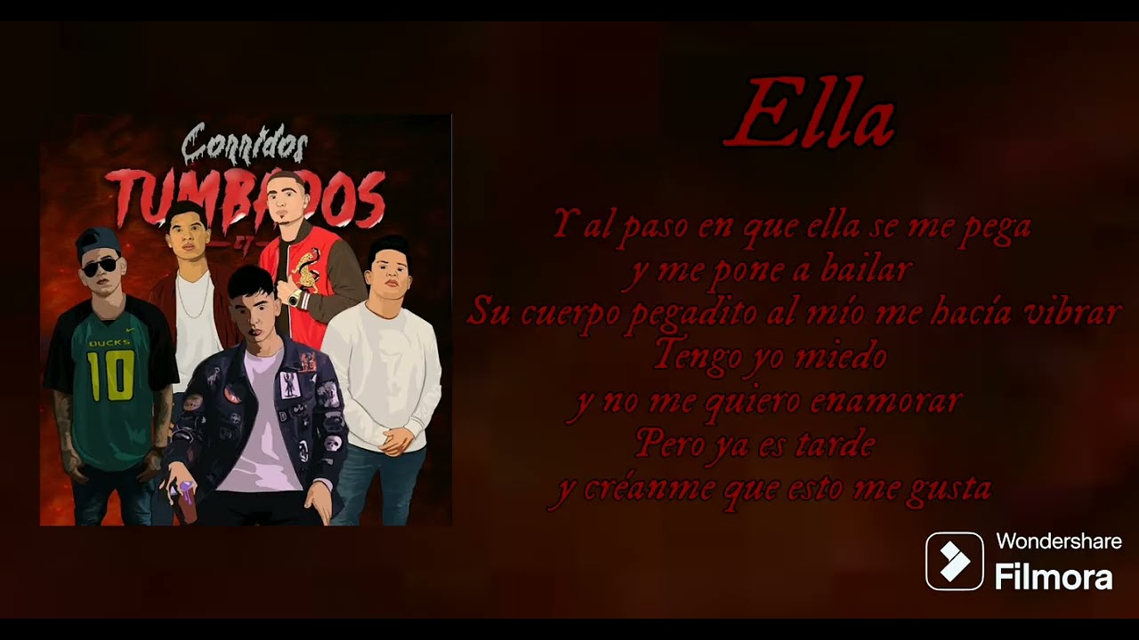 (Video Lyrics) Letra - Ella ~ Junior H | Lyric$ |