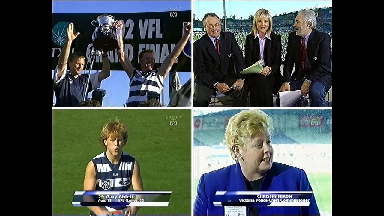 2002 VFL Grand Final - Port Melbourne v Geelong (Princes Park) includes commericals.