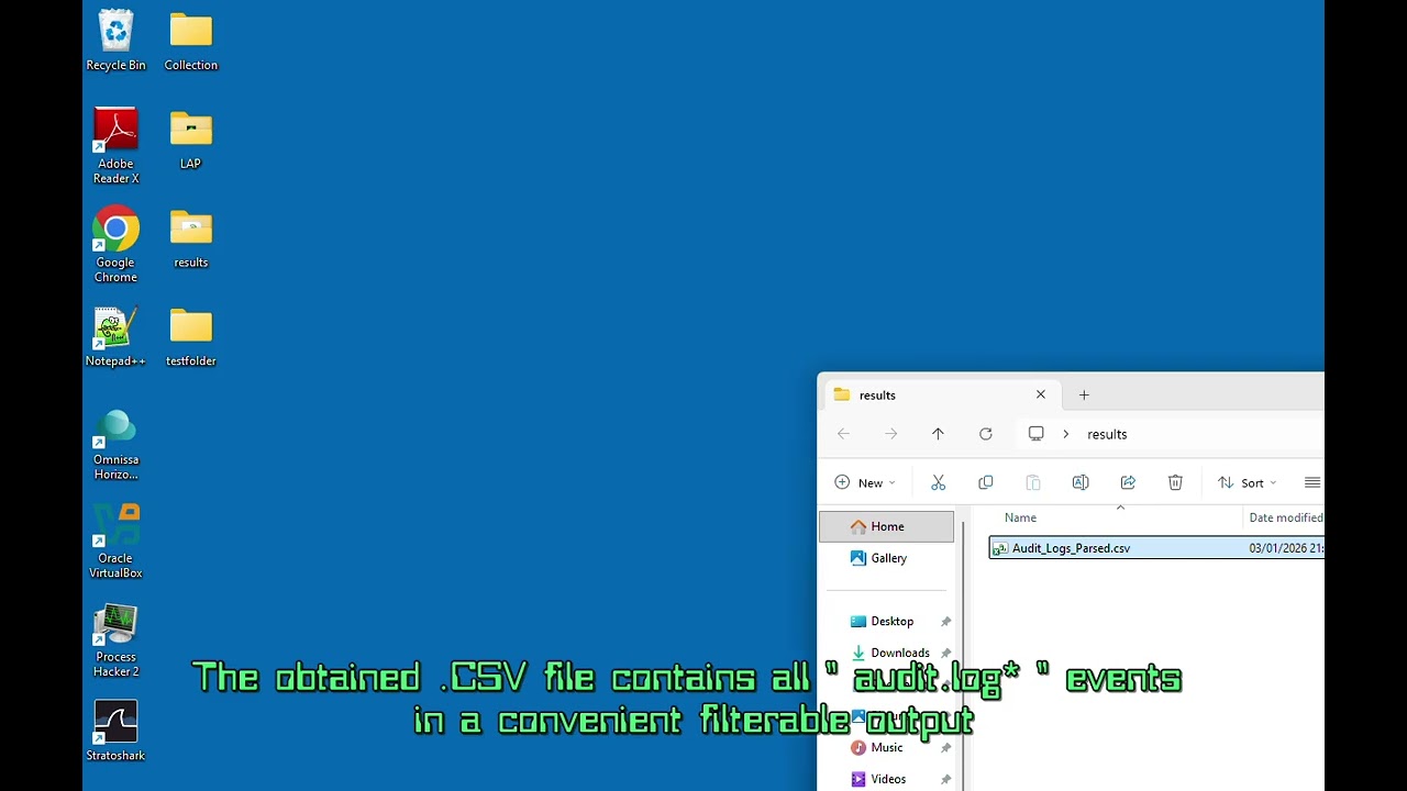 Parsing the Linux 
