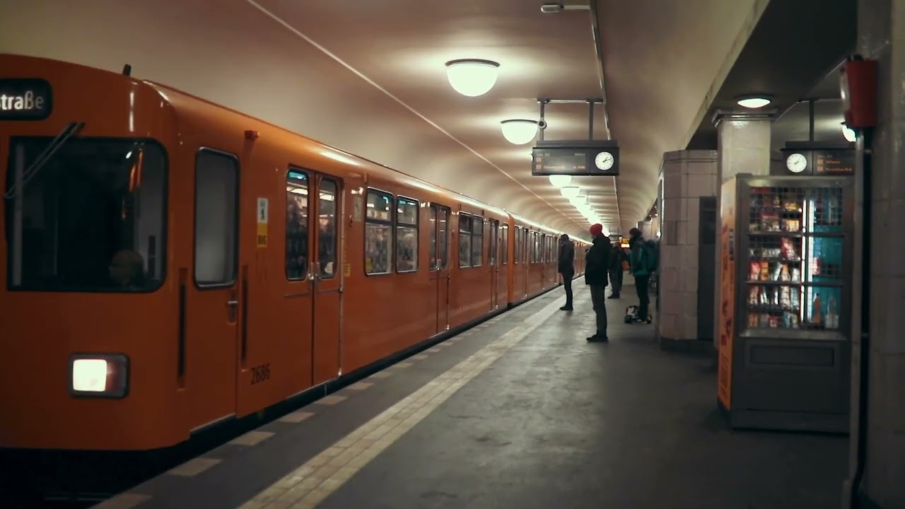 Berlin underground train