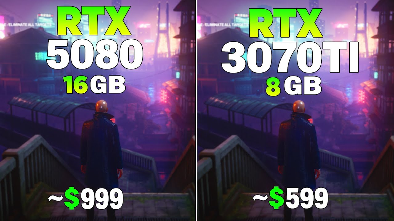 RTX 5080 vs RTX 3070 Tİ - Test in 8 Games