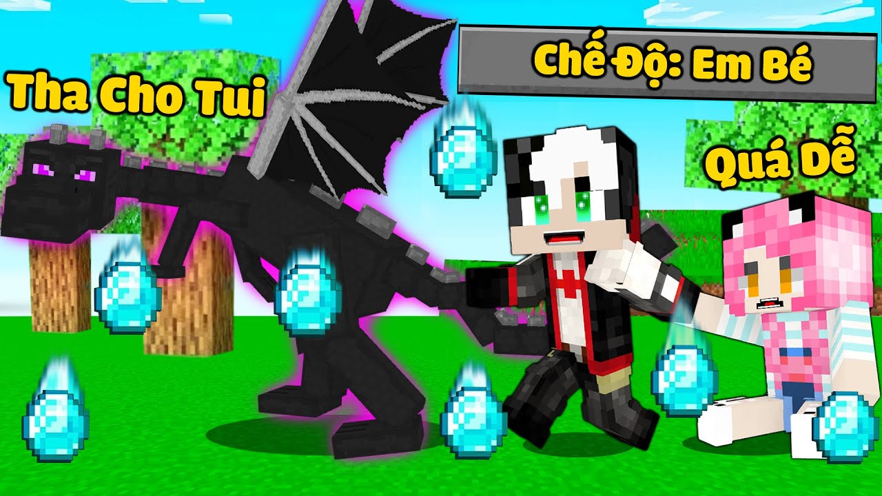 MỀU THỬ TH&Aacute;CH 24 GIỜ SINH TỒN MINECRAFT CHẾ ĐỘ SI&Ecirc;U DỄ*1 NG&Agrave;Y REDHOOD L&Agrave;M EM B&Eacute; SỐNG TRONG MINECRAFT