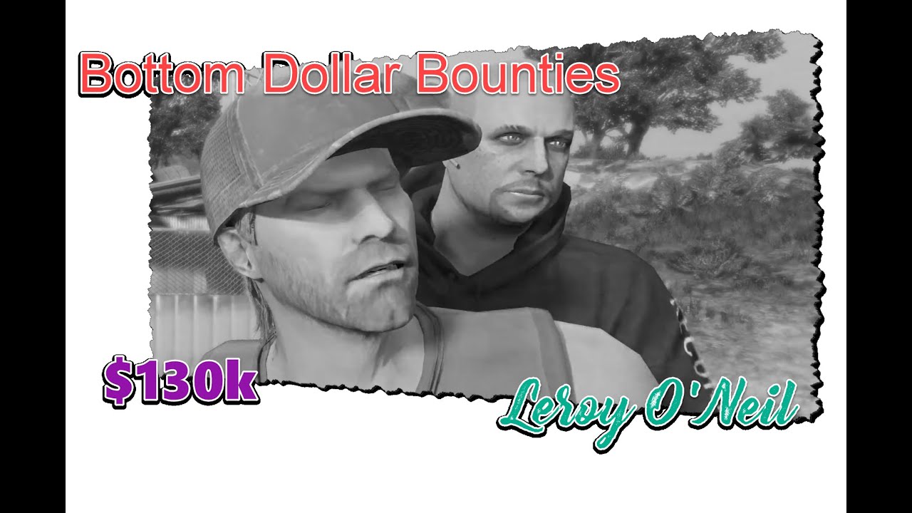 GTAV Enhanced Online Gameplay Bounty Target Leroy O'Neil Captured Alive
