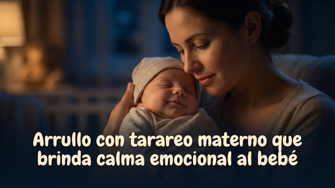 Arrullo con tarareo materno que brinda calma emocional al bebé / baby sleep music