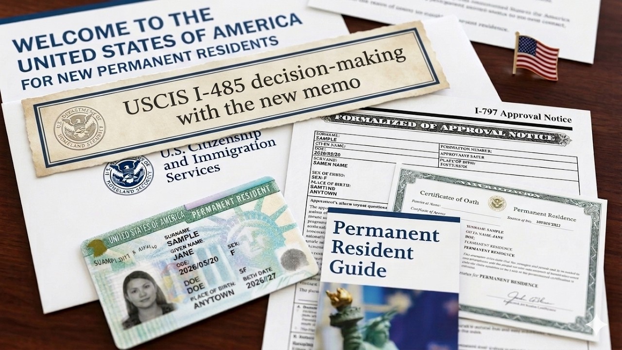 USCIS I-485 decision-making with the new memo