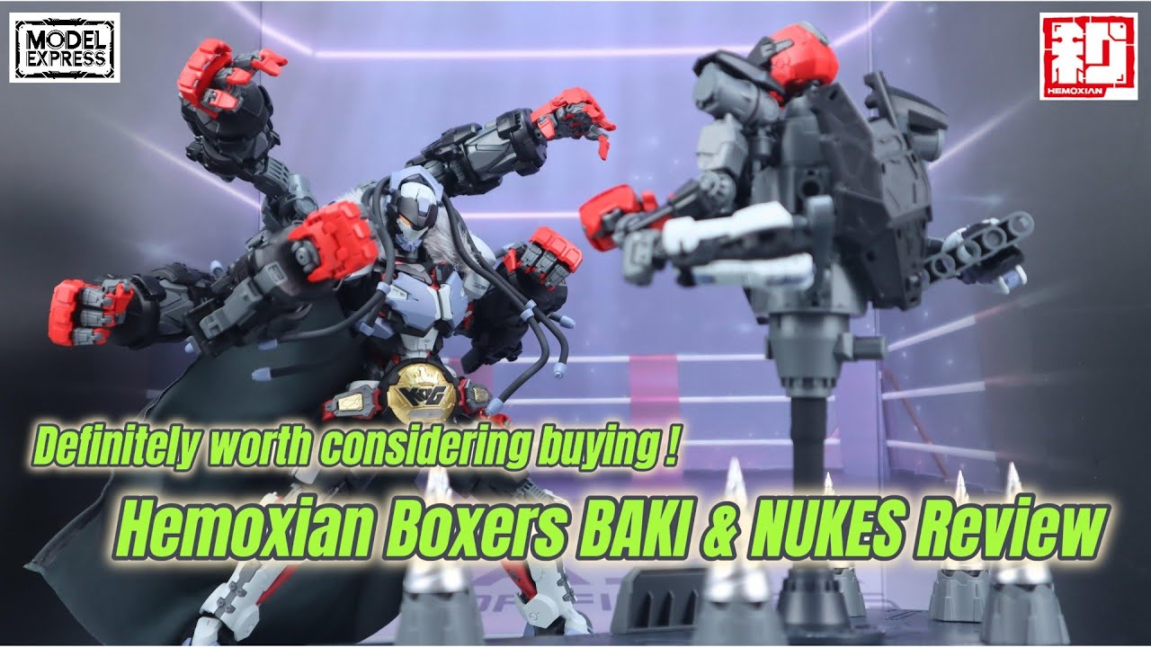 Однозначно стоит рассмотреть покупку! Обзор боксеров Hemoxian BAKI & NUKES #hemoxian #boxer #baki
