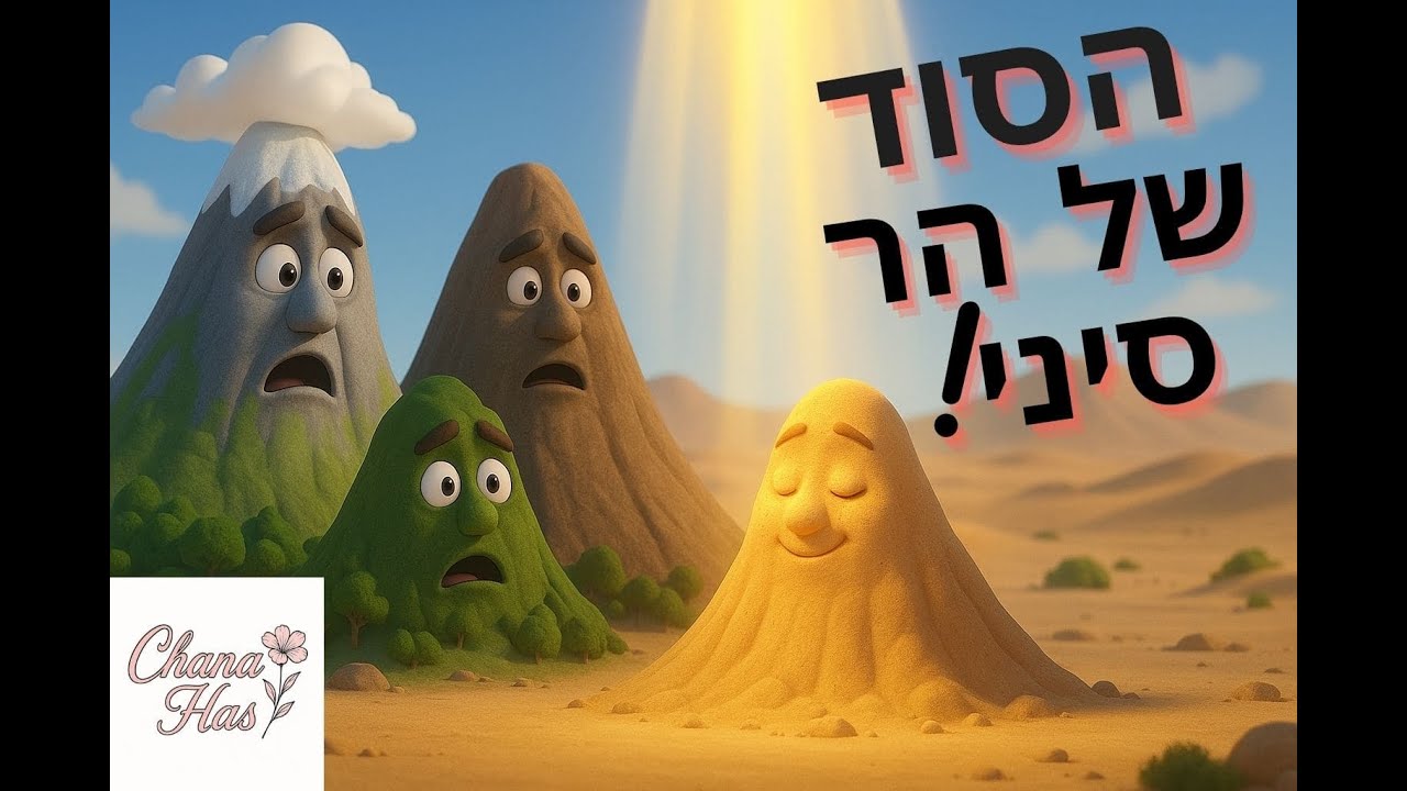 הר סיני - למה נבחר דווקא הר סיני? | סיפור שבועות לילדים - עריכת סרטון חנה הס