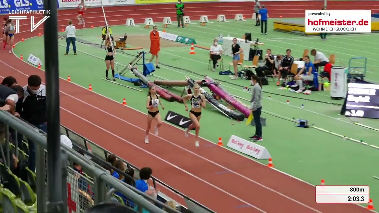 Jugend Hallen-DM 2022 | Trotz Start-Ziel-Sieg: Jolanda Kallabis macht es spannend