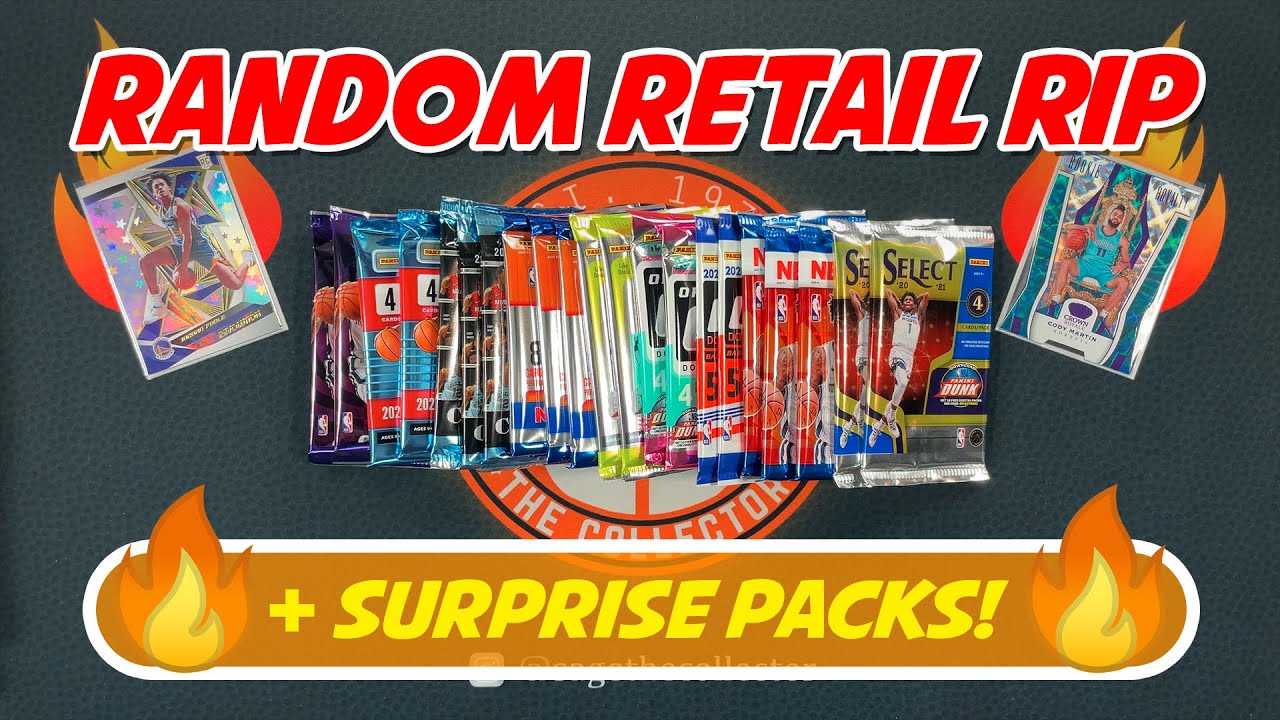 Ripping Random Retail Basketball Packs 🔥 Sage's Surprise Packs are live!