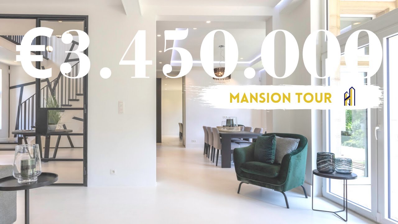 Inside a €3..45 Million renovated mansion in the fancy neighborhood of  Uccle | with Charles-Henry