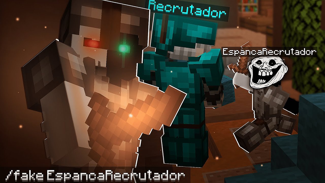 DESTRUINDO Recrutadores de Clans Pequenos com /FAKE (#2)