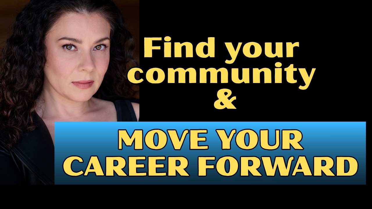 From Childhood Dreams to a Working Actor: Craft, Career, and Community with Caroline Concordia