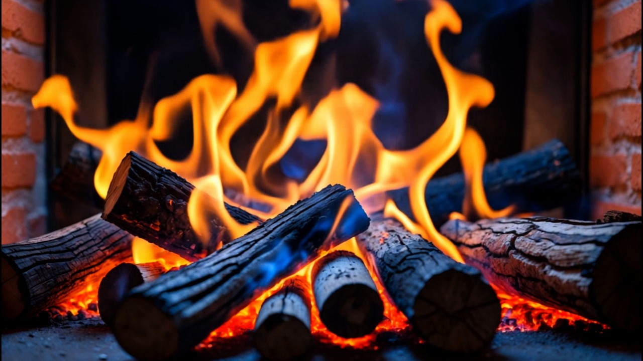 Whispers of the Ember light Fireplace | Intimate Calming Fireplace Ambience for Quiet Nights