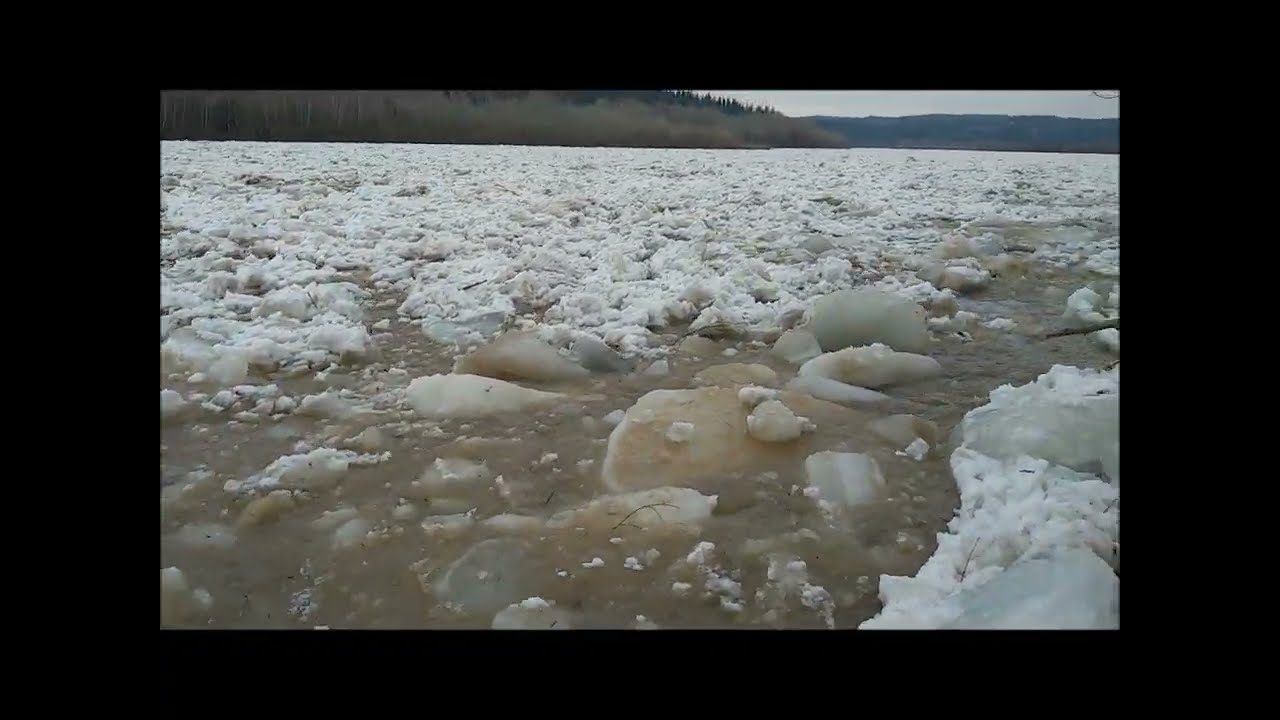 Ледоход р.Томь 2022 г.