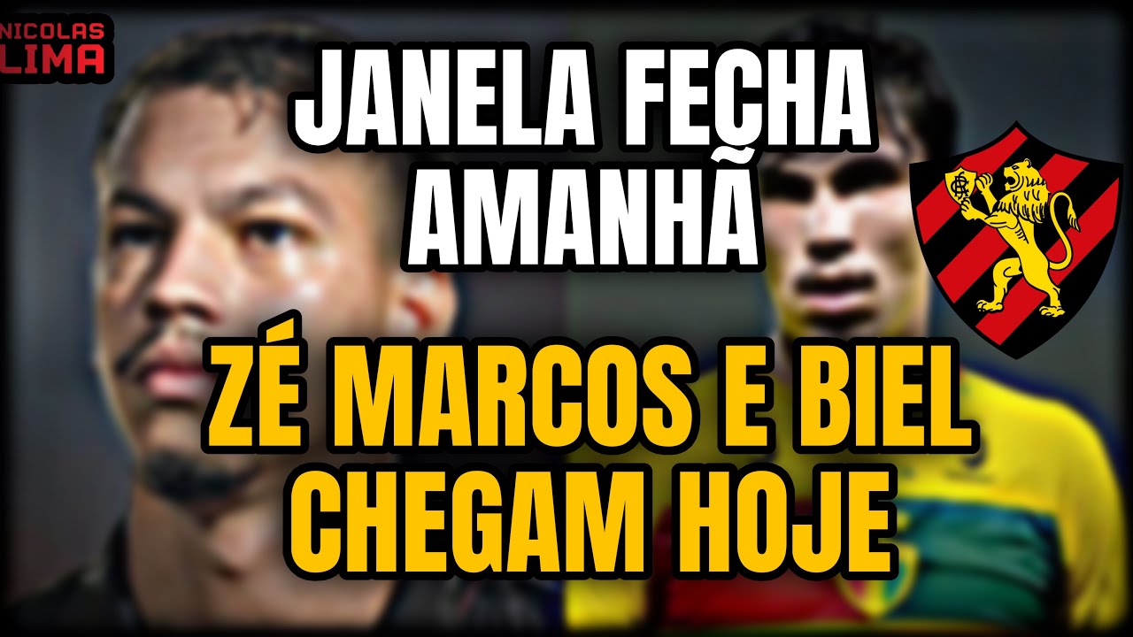URGENTE 🚨- AMANHÃ ENCERRA A JANELA DE TRANSFERÊNCIAS!! BIEL FONSECA E ZÉ MARCOS CHEGA HOJE 