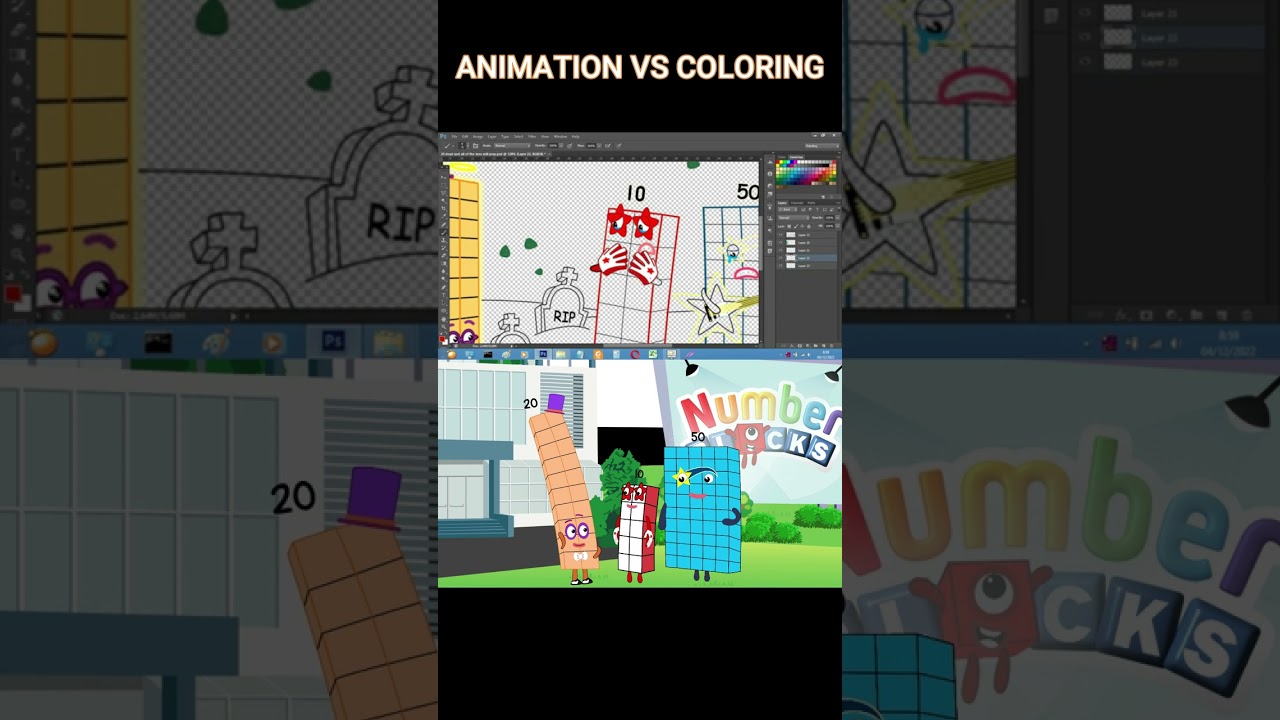When Numberblocks 20 RIP 😭 #numberblocks #shorts