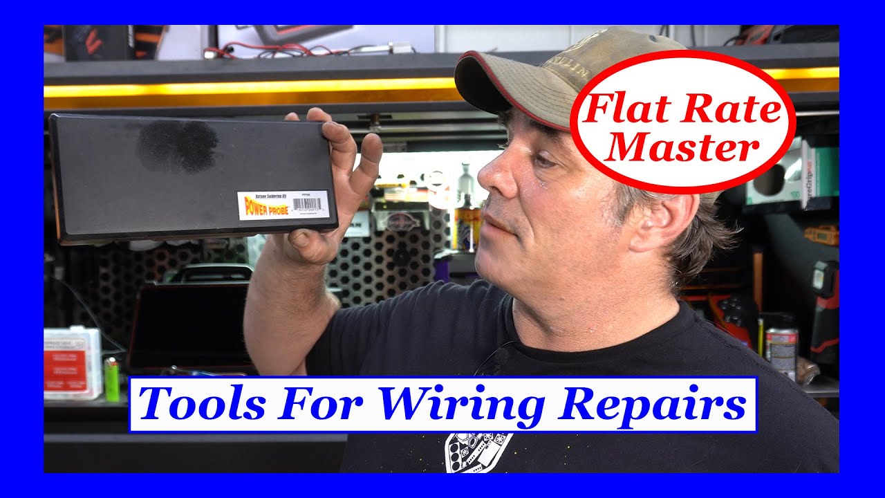 Tools For Wiring Repairs For Soldering and Crimp Connectors