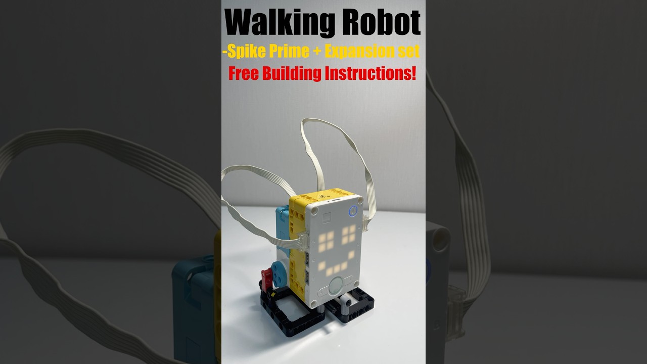 Lego 45678 Spike Prime -Walking Robot (free building instructions)