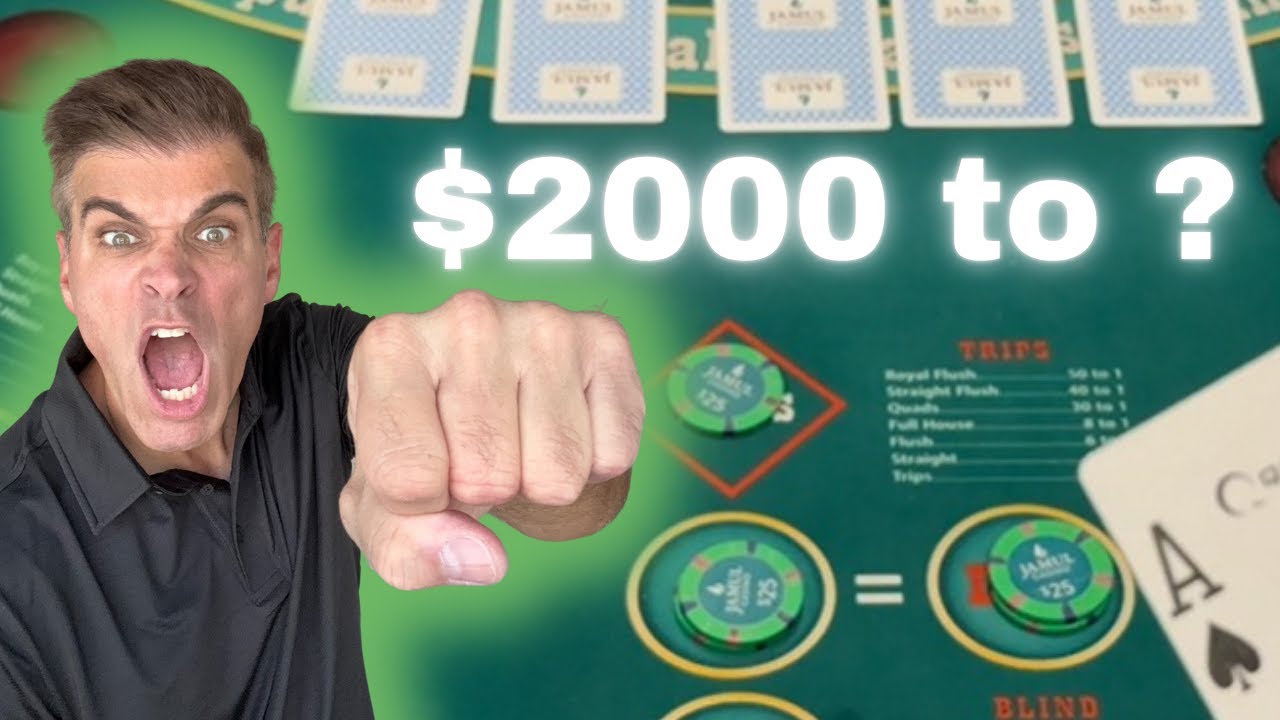 Я взял 2000 долларов в Ultimate Texas Hold Em и ушел с ??