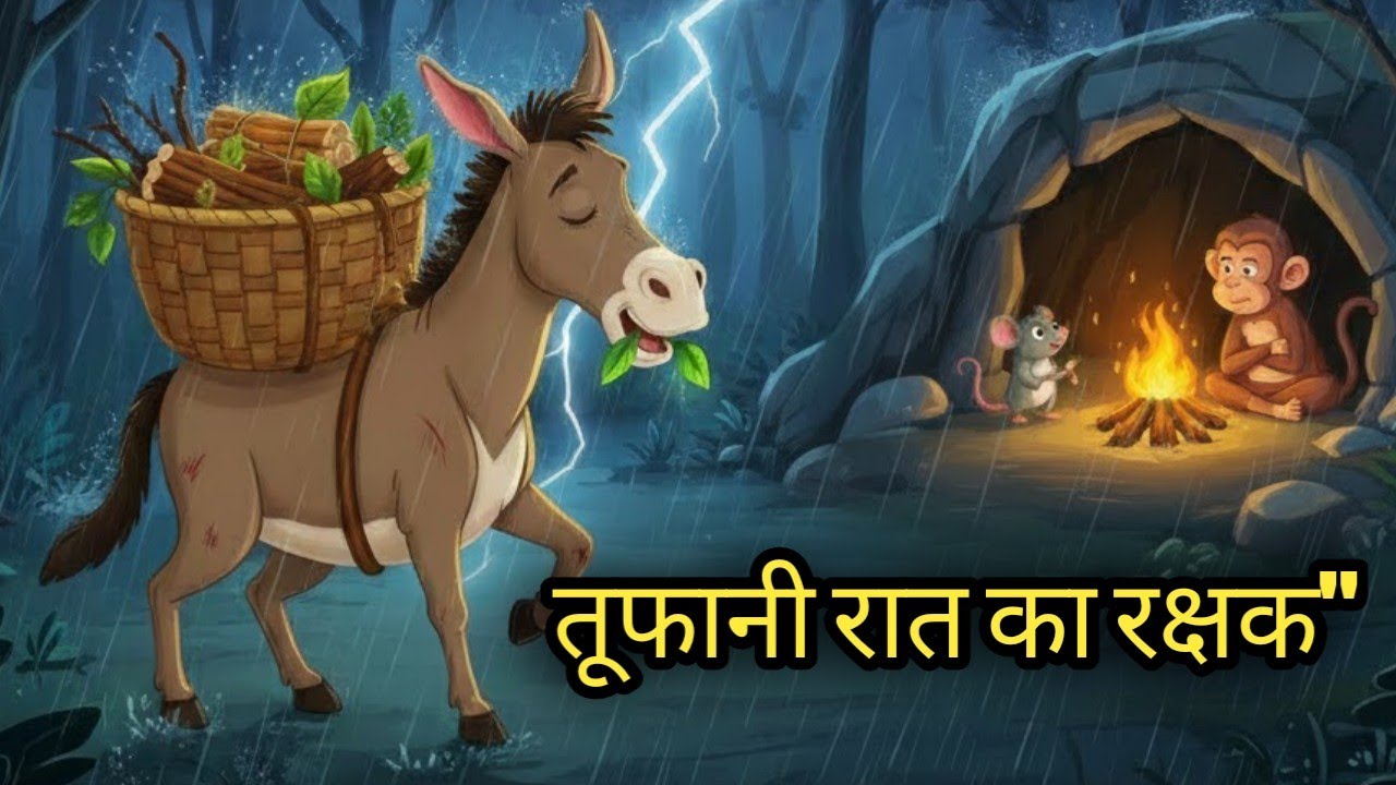 तूफानी रात में जब मौत सामने थी, तब गधे ने जो किया देख कर दंग रह जाएंगे! 😱