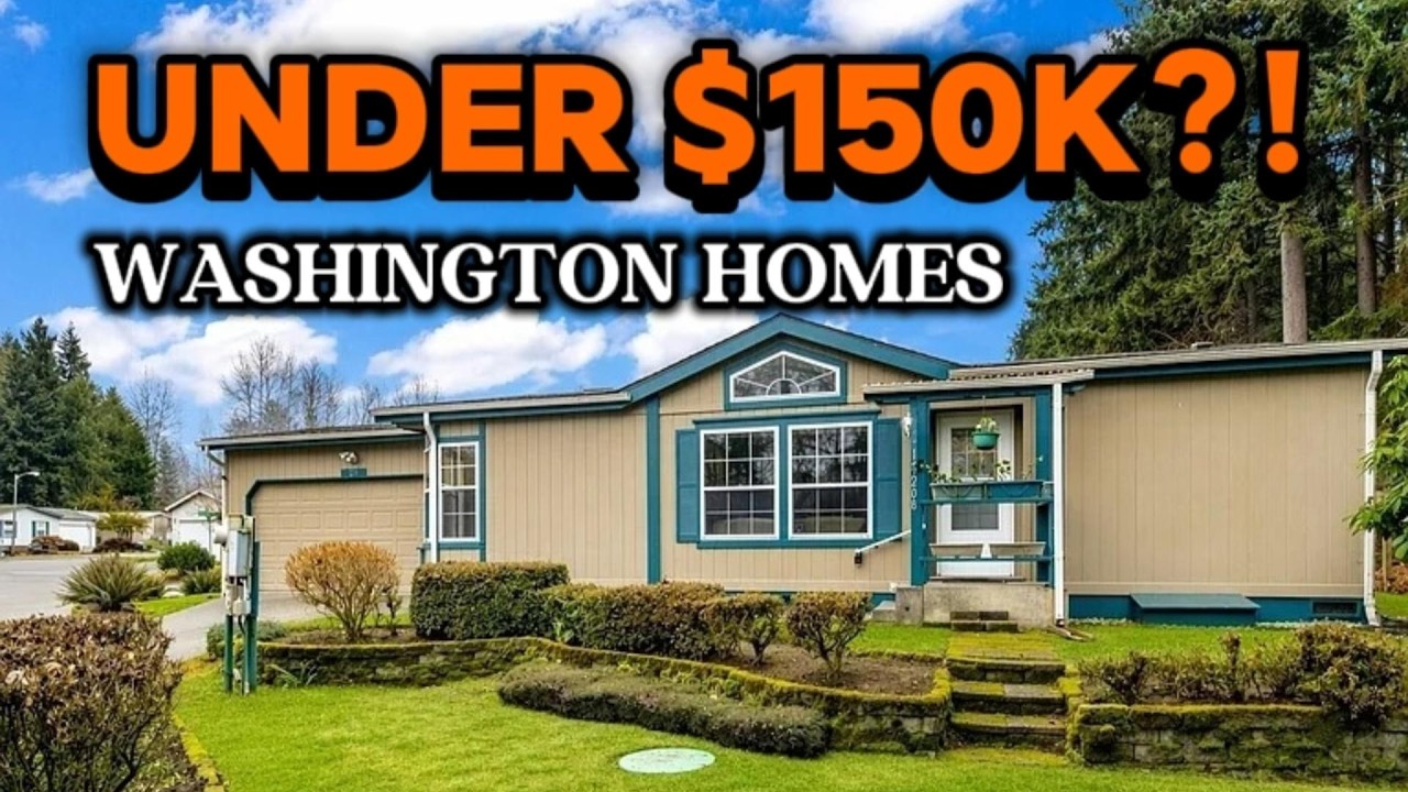 7 Affordable Washington Homes For Sale Under $150K That Look Amazing