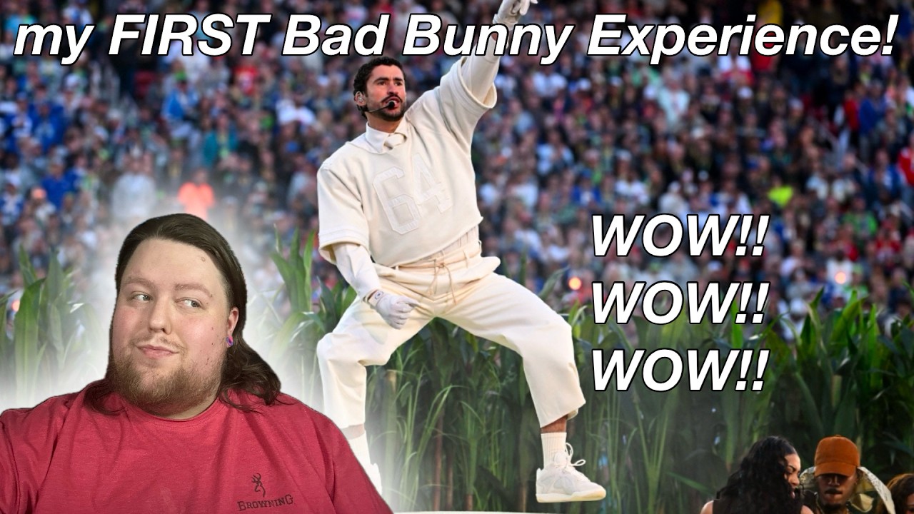 BAD BUNNY x HALFTIME PERFORMANCE AT THE NFL LX (60th) SUPERBOWL | REACTION