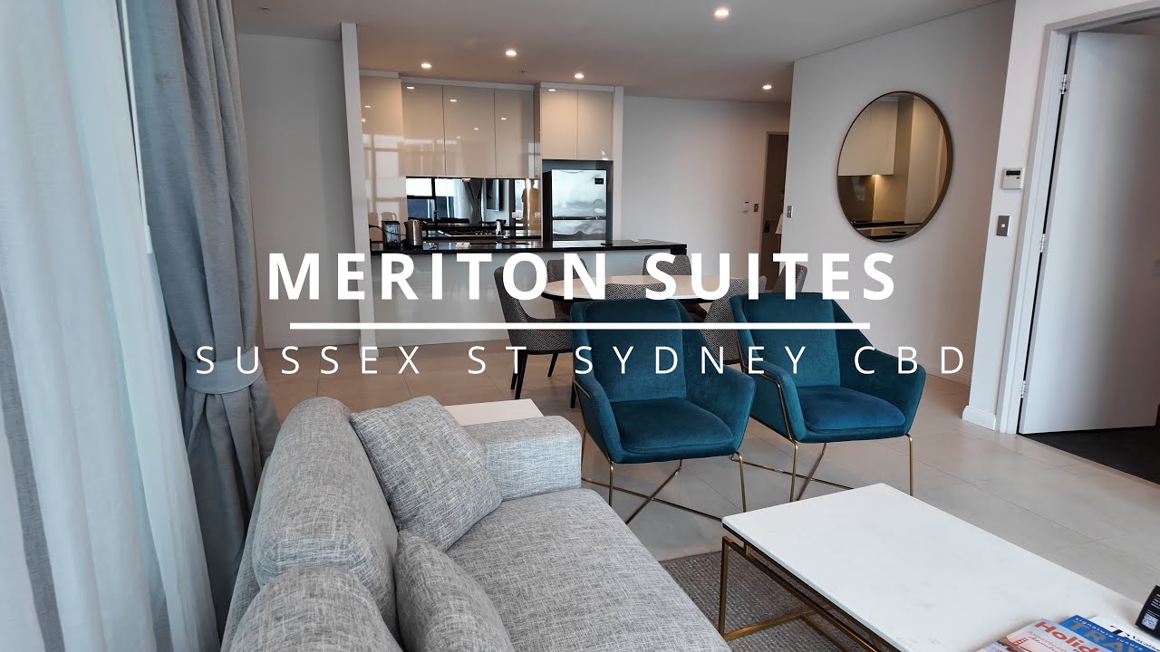 Inside the 3 Bedroom Darling Suite at Meriton Suites Sussex Street, Sydney