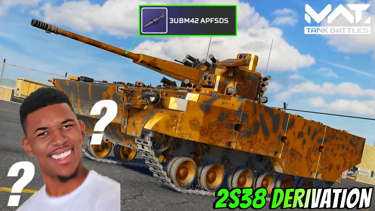 2S38 DERIVATION - Tier 3 Lite Tank Still Worth or Not 🤔 MWT :  TANK BATTLES 