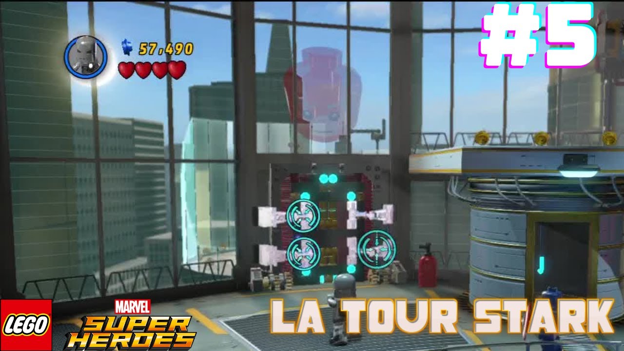 #5 LA TOUR STARK (Lego Marvel Super Heros)