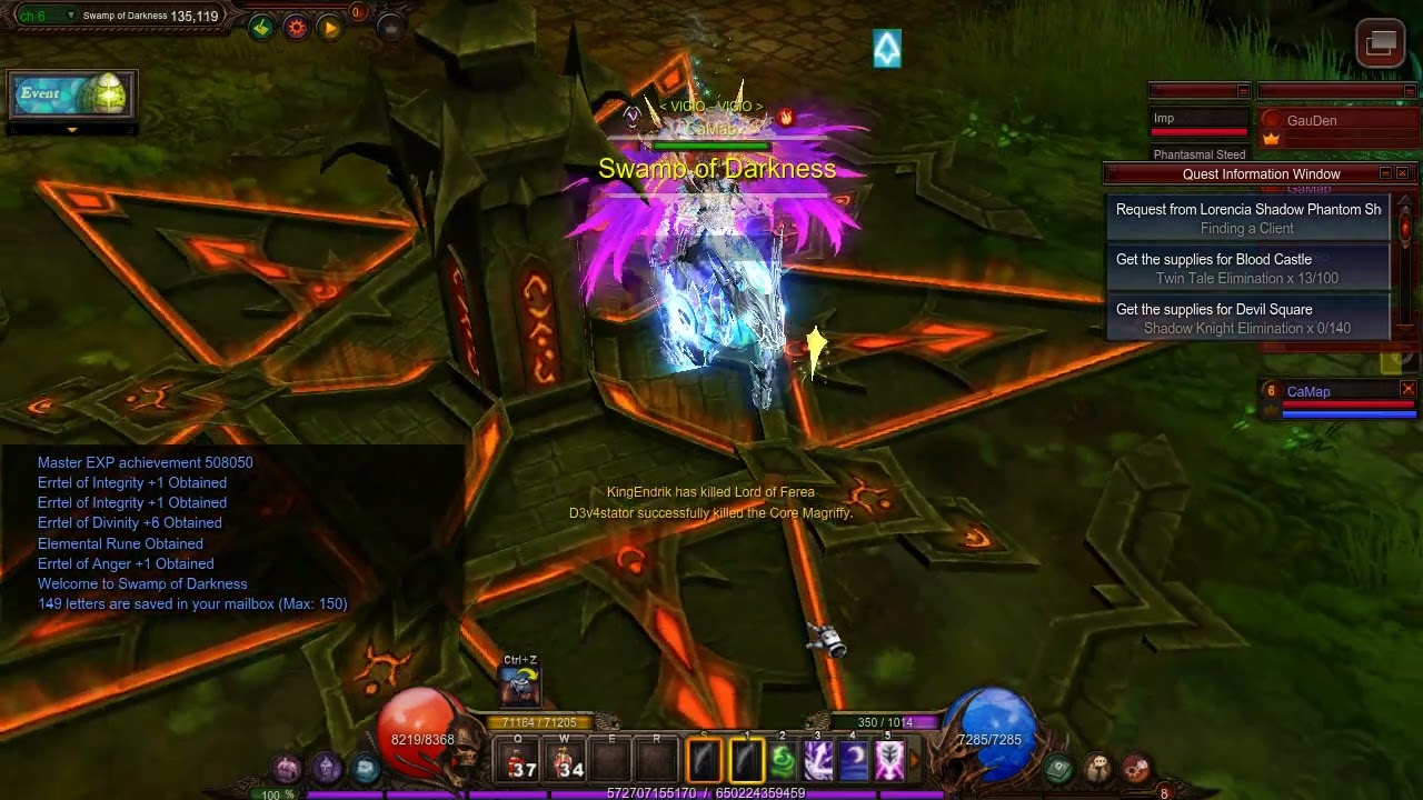 Random God of Darkness Hunt #14 - MU online Season 17.1.3