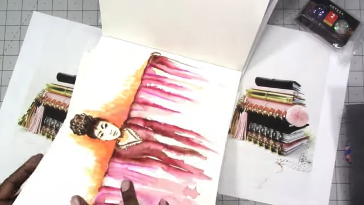 HOW TO USE Graphite Transfer Paper and UNBOXING ARTEZA Art and Craft Supplies