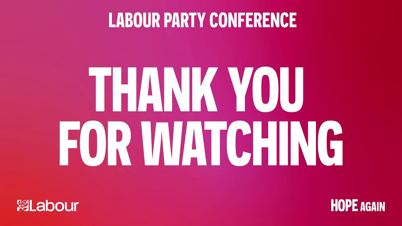 WATCH LIVE: Prime Minister Andy Burnham addresses Labour Party Conference at 2pm