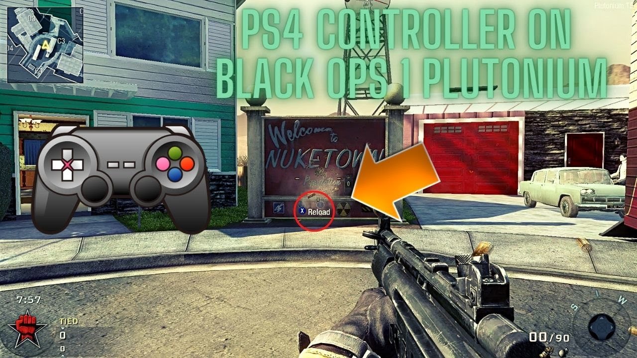 Как использовать контроллер PS4/PS5 в Plutonium Black Ops 1! (Очень просто)