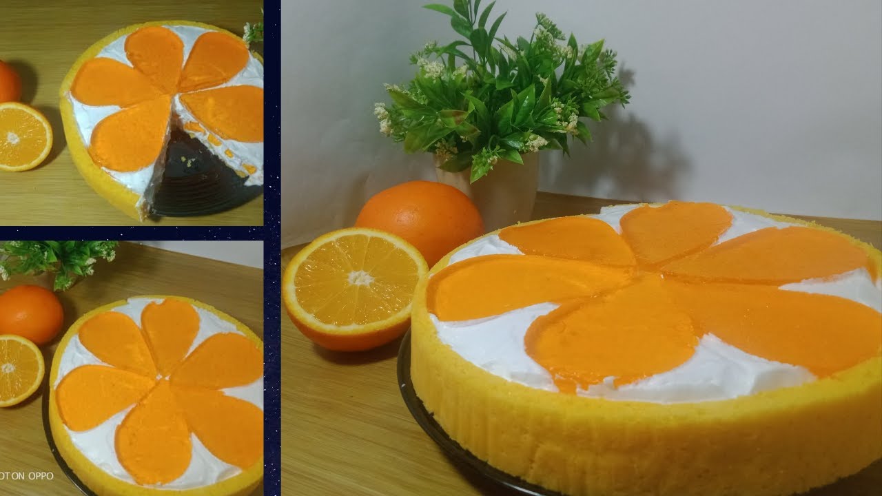 كيكه البرتقال🍊كما يجب ان تكون سهله ولذيذه😋Orange cake  2022