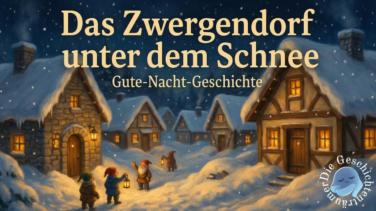 Das Zwergendorf unter dem Schnee – Gute Nacht Geschichte für Kinder