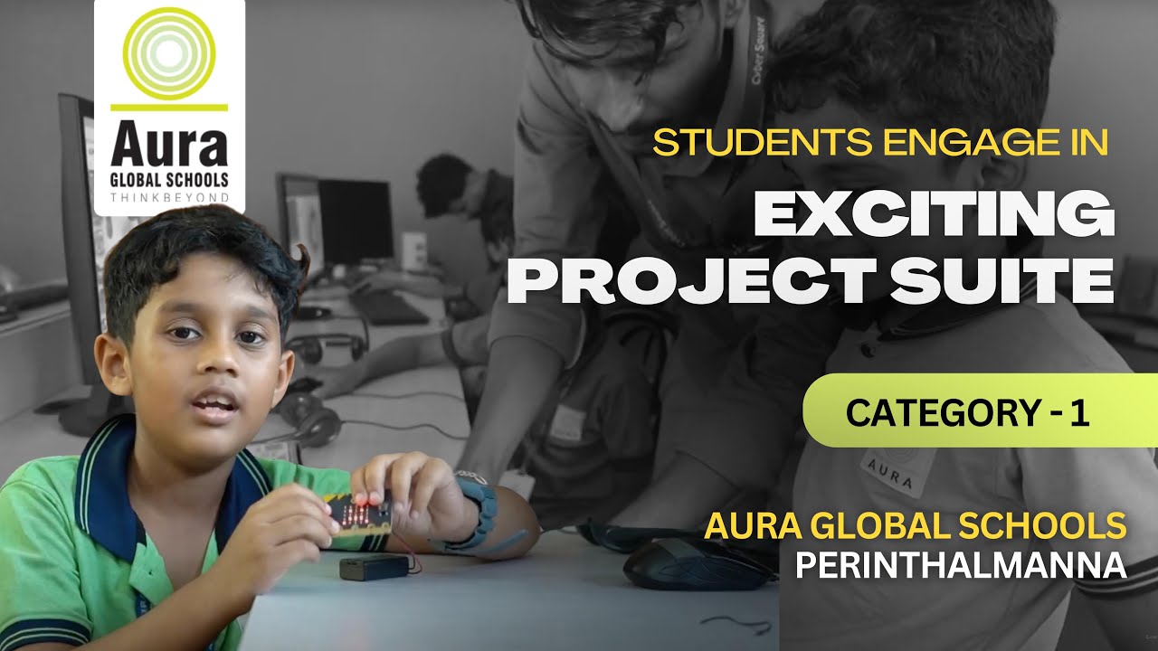 Познакомьтесь с будущими лидерами школы Aura Global School, Перинтальманна | Проект категории 1 |...