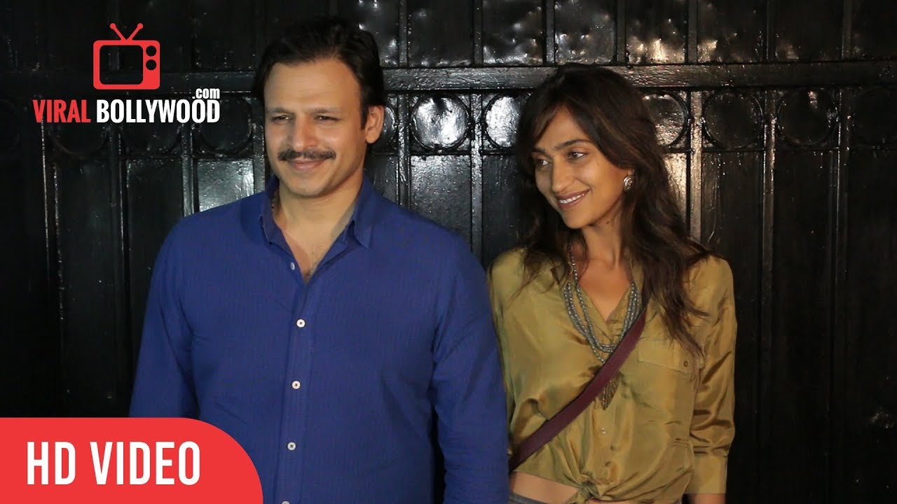Vivek Oberoi with Wife Priyanka Alva Oberoi at Ekta Kapoor Party