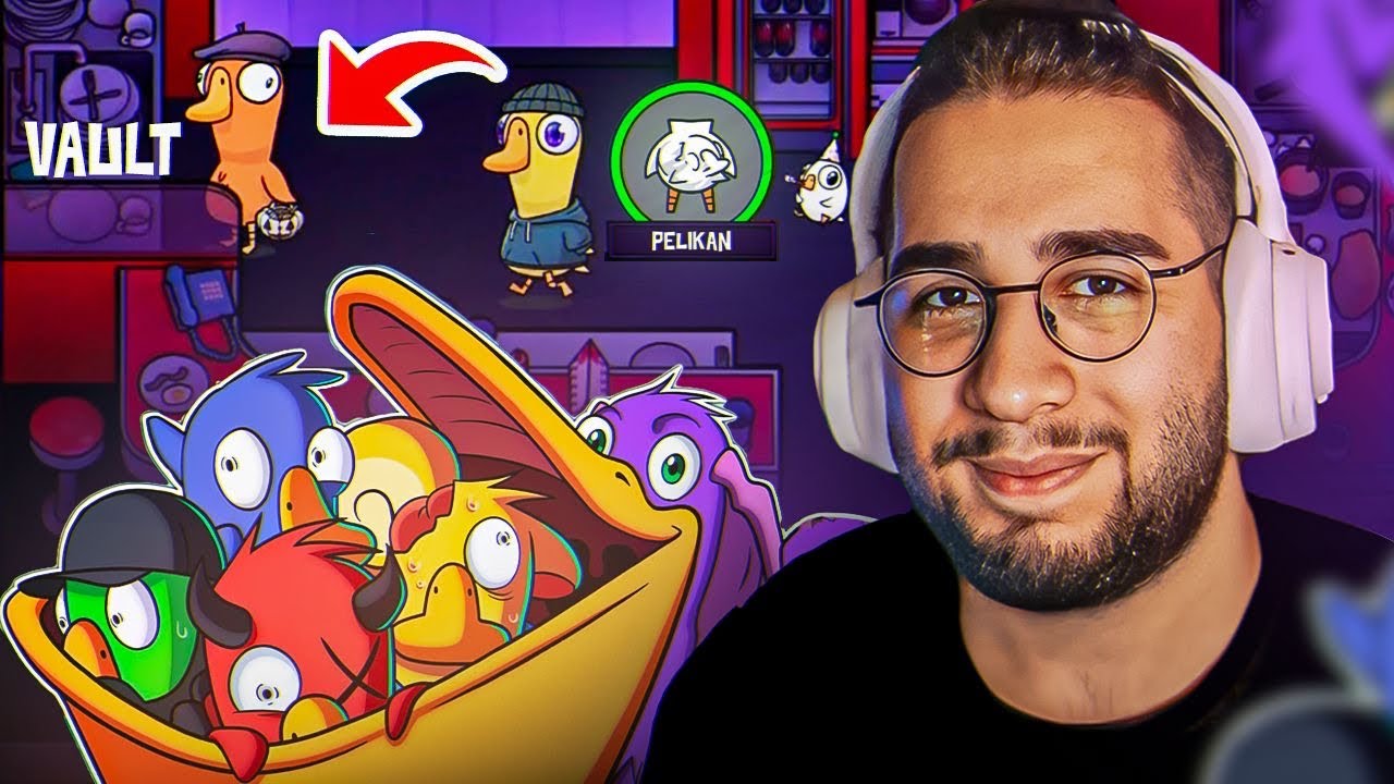 LOBİDEKİ HERKES MİDEMDE! | EKİP İLE GOOSE GOOSE DUCK