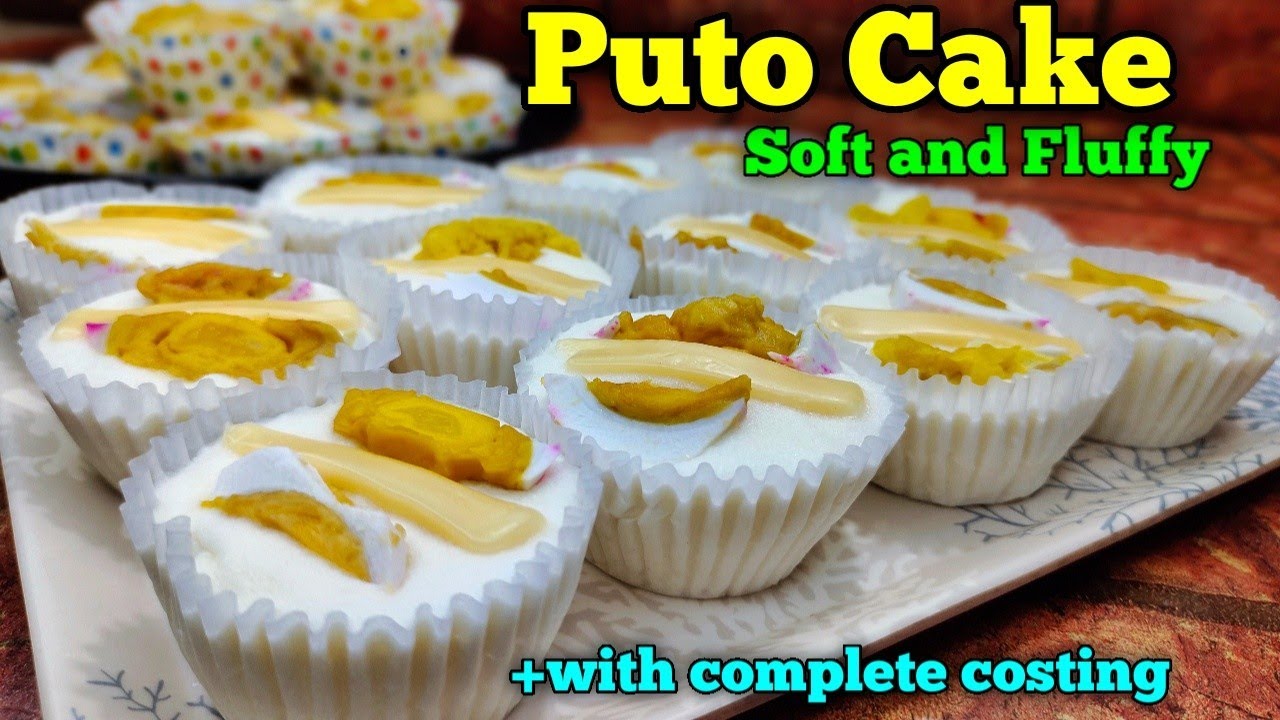 Puto Cake (Soft and Fluffy)_with complete costing