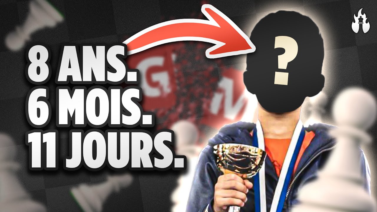 IL BAT UN RECORD DU MONDE D'ÉCHECS À 8 ANS !!